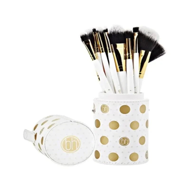 BH Cosmetics Dot Collection 11 Pcs Brush Set – White